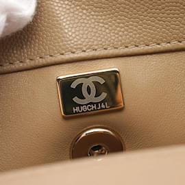 Chanel-Chanel Coco Handle Flap Matelasse Handbag-Beige