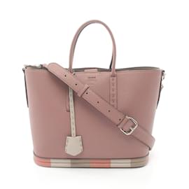 Fendi-Sac à main Fendi Selleria-Rose,Multicolore