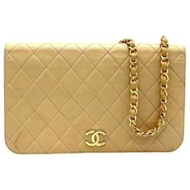 Chanel-Chanel Wallet On Chain-Beige