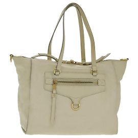 LOUIS VUITTON Tote Bag Lumineuse PM Monogram Empreinte Neige M93411 Auth fm3942 Weiß