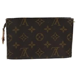 Louis Vuitton-LOUIS VUITTON Monogram Bucket PM Accessory Pouch LV Auth 97938-Monogram