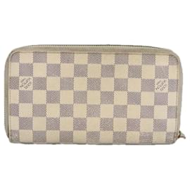 Louis Vuitton-LOUIS VUITTON Damier Azur Zippy Organizer Long Wallet N60012 LV Auth fm4041-Other