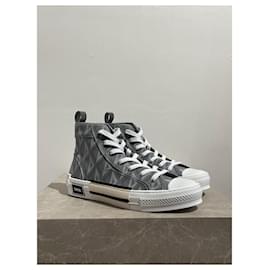 Dior-DIOR Trainers T.EU 42 Cloth-Grey