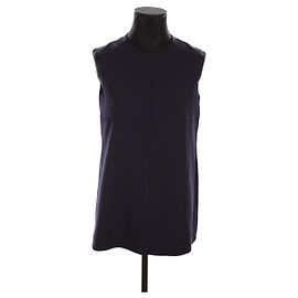Tunica Courreges in lana blu Blu