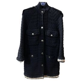 Chanel CC Buttons Relaxed Style Coat Other