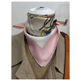 Hermès-Silk scarves-Pink