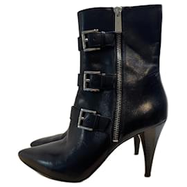 Michael Kors-Michael Kors Lori Ankle Boots-Black