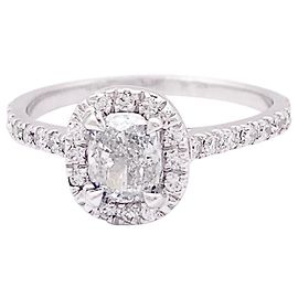 inconnue White gold solitaire ring, 0.73 carat diamond. Other