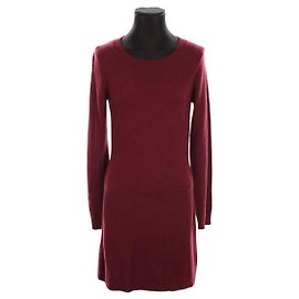 Eric Bompard Robe en cachemire Bordeaux