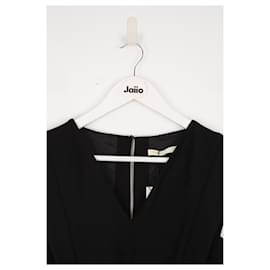 Maje-Cotton jumpsuit-Black