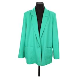 SéZane-Blazer-Green