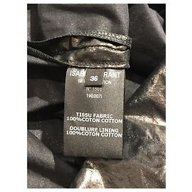 Gonne ISABEL MARANT T.International S Cotone Nero