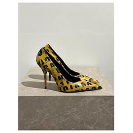 Balenciaga-BALENCIAGA Heels T.EU 40 Leather-Yellow