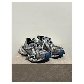 Balenciaga-BALENCIAGA Trainers T.EU 39 Vegan leather-Grey