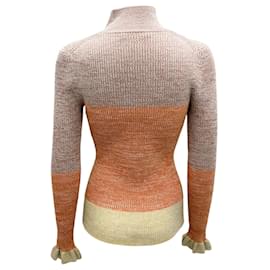 Ulla Johnson-Ulla Johnson Multi Ribbed Knit Mock Neck Sweater-Multiple colors