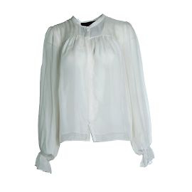 Designers Remix x Charlotte Eskildsen, Camicia bianca Bianco