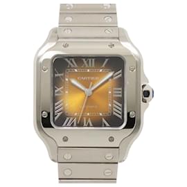 Cartier-Cartier Santos de MM WSSA0065 Men's Automatic Wristwatch-Other