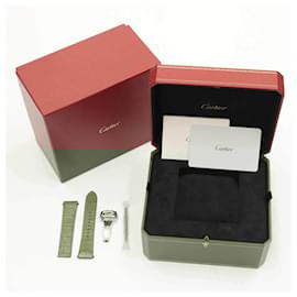 Cartier-Cartier Santos de MM WSSA0065 Men's Automatic Wristwatch-Other