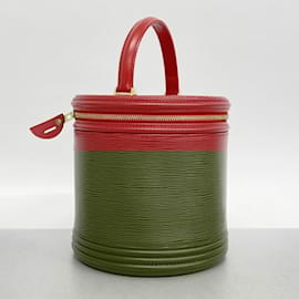 Louis Vuitton-Louis Vuitton Epi Cannes Handbag-Red