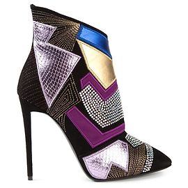 Botas patchwork Olinda de Giuseppe Zanotti Negro Multicolor