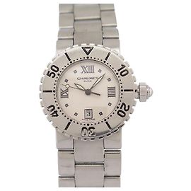 RELOJ CHAUMET CLASS ONE 622 33 MM EN ACERO PALIADO QUARTZ Plata