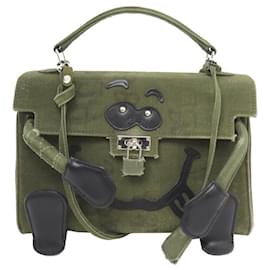Autre Marque-NEW READYMADE DOLL MONSTER BAG + DOLL HAND BAG STRAP-Khaki