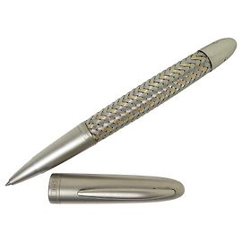 Autre Marque PORSCHE DESIGN TECH P3110 ROLLERBALL-STIFT AUS GEBÜRSTETEM STAHL Silber