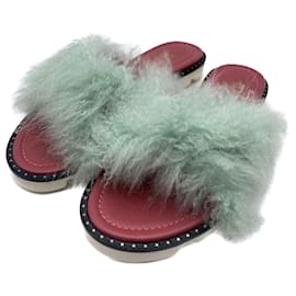 Autre Marque-MALONE SOULIERS  Mules & clogs T.EU 42 Faux fur-Blue