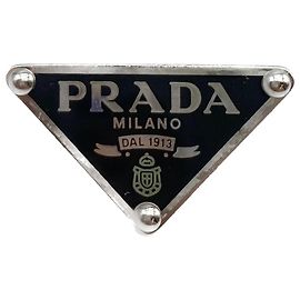 PRADA Spille e fermagli T. Metallo Nero