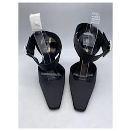 Saint Laurent-SAINT LAURENT  Heels T.EU 40 Cloth-Black