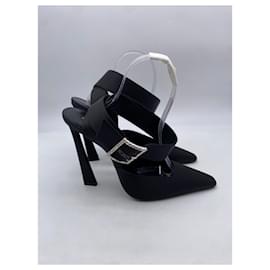 Saint Laurent-SAINT LAURENT  Heels T.EU 40 Cloth-Black