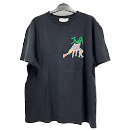 JW Anderson-JW ANDERSON  T-shirts T.International L Cotton-Black