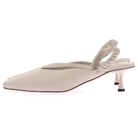 Autre Marque-STUDIO AMELIA  Mules & clogs T.EU 39 Leather-White