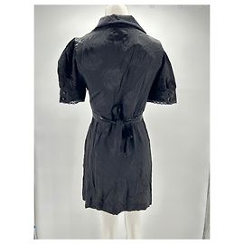 ROUJE Vestidos T.FR 36 Viscosa Negro