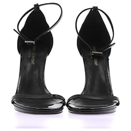 Saint Laurent-SAINT LAURENT  Sandals T.EU 38.5 Patent leather-Beige