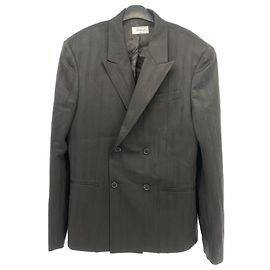 Off White OFF-WHITE  Jackets T.FR 48 Wool Black