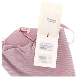 Alexander Mcqueen-ALEXANDER MCQUEEN  Tops T.International S Viscose-Purple