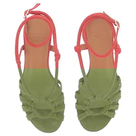SéZane-SEZANE  Sandals T.EU 36 Leather-Orange