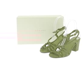 SéZane-SEZANE  Sandals T.EU 36 Leather-Orange