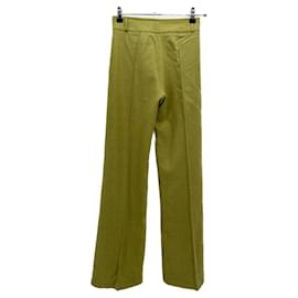 Autre Marque-NON SIGNE / UNSIGNED Trousers T.International S Wool-Green