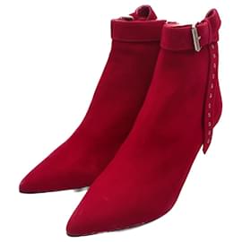 Iro-IRO  Ankle boots T.EU 38 Suede-Red