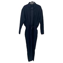 Balenciaga-BALENCIAGA  Jumpsuits T.FR 42 Cotton-Navy blue