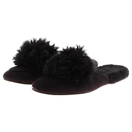 Aquazzura-AQUAZZURA  Sandals T.EU 37.5 Leather-Black