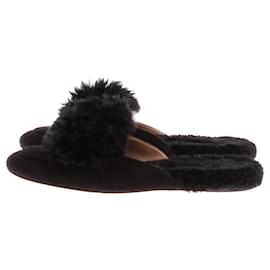 Aquazzura-AQUAZZURA  Sandals T.EU 37.5 Leather-Black
