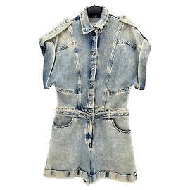 IRO Shorts T.FR 36 Cotone Blu