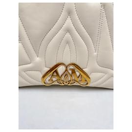 Alexander Mcqueen-ALEXANDER MCQUEEN  Handbags T.  Leather-White