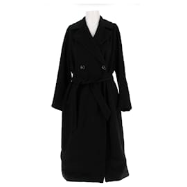Autre Marque-Max Mara Weekend coats T.FR 38 Wool-Black