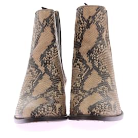 Saint Laurent-SAINT LAURENT  Ankle boots T.EU 38 Leather-Beige