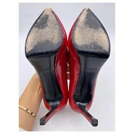 Saint Laurent-SAINT LAURENT  Heels T.EU 37 Patent leather-Red