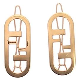 Fendi-FENDI  Hair accessories T.  Gold plated-Golden